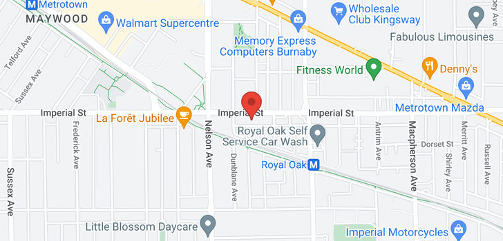 map of 5044 IMPERIAL STREET